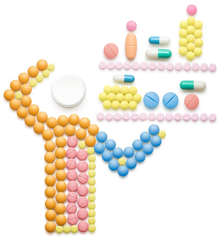 graphical depiction of medication