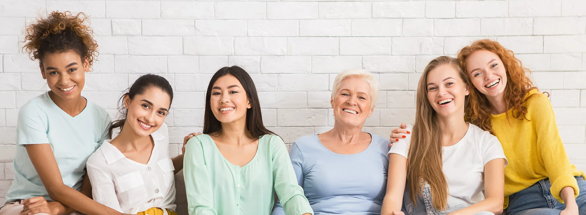 Group of women from different generations